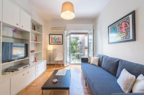 Koukaki's Haven 2BR Apt 7' to metro